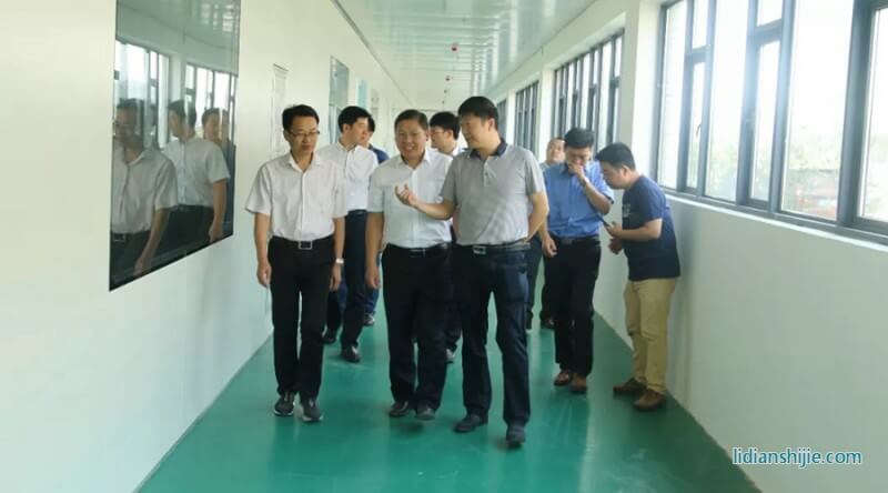 李地寶攜市調(diào)研組考察湖北猛獅新能源科技有限公司