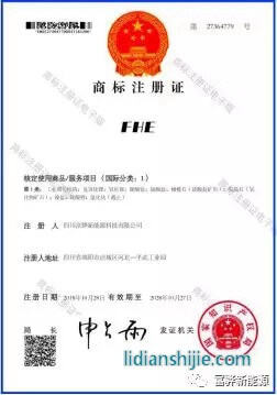 四川富驊新能源科技有限公司申請(qǐng)的FHE商標(biāo)1