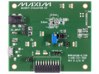 美信 電池管理開(kāi)發(fā)板 MAX8971EVKIT