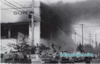 1995年索尼在日本福島的鋰離子電池工廠發(fā)生大火