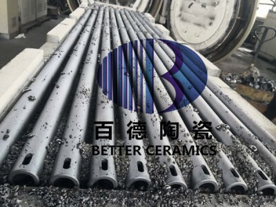 百德機(jī)械 鋰電設(shè)備配件燒結(jié)爐碳化硅輥棒D40×27×2100圖1