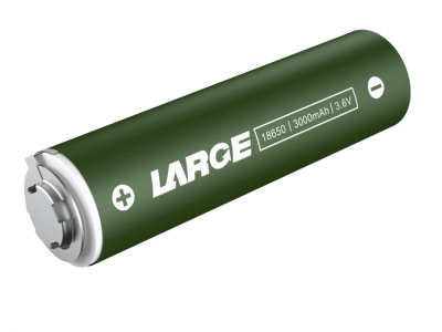 鉅大鋰電 3.6V 2600mAh 18650 手電筒低溫三元鋰電池