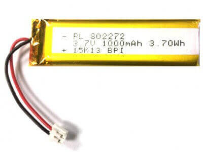 倍特力 BPI 3.7V 1000mAh 聚合物鋰電池
