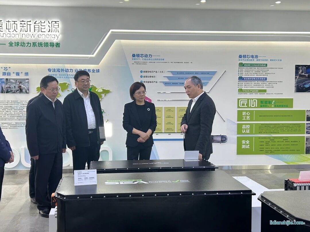 謝建輝帶隊赴桑頓新能源調研新能源產業(yè)