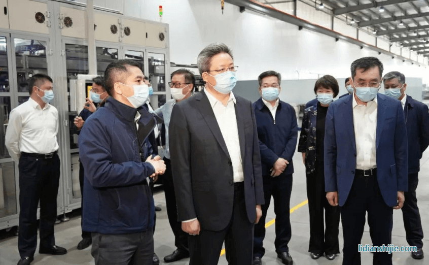 南通市市委副書記、市長吳新明一行蒞臨南通科瑞恩調(diào)研