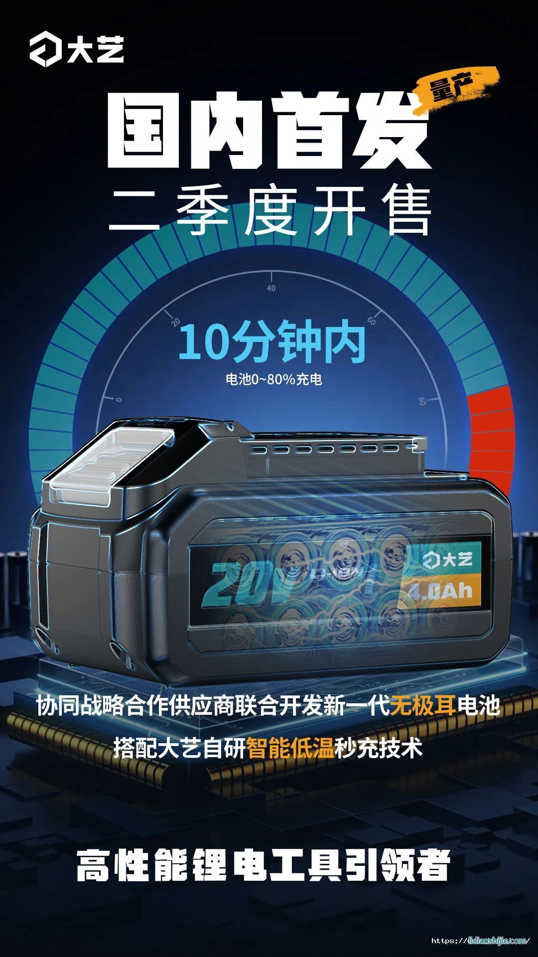大藝科技無(wú)極耳電池包